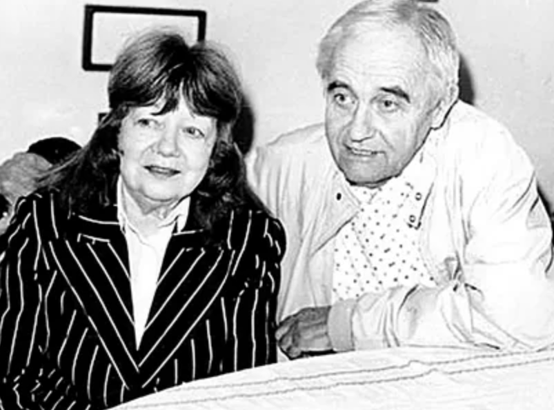 Людмила Шагалова с мужем