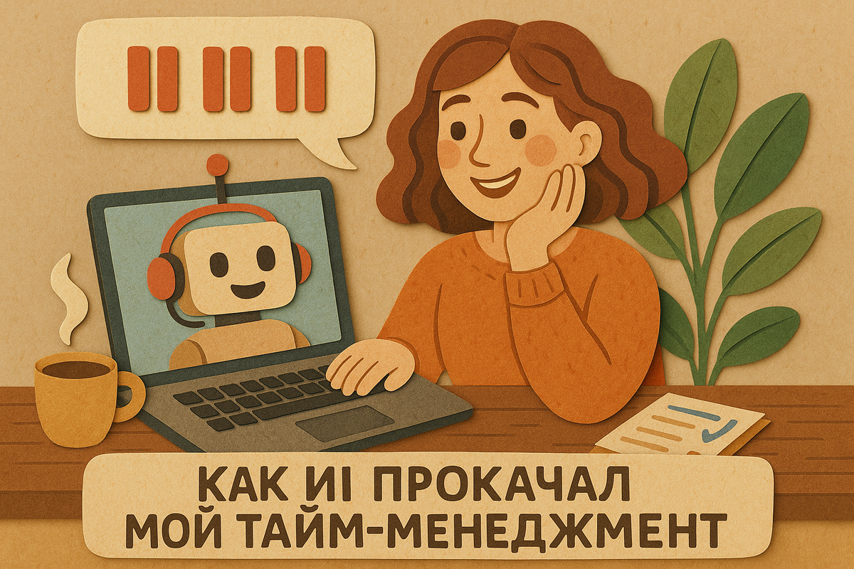 Как ИИ прокачал мой тайм-менеджмент
