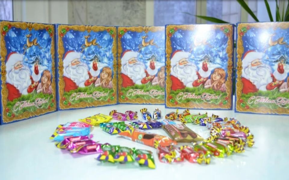    Сладкие подарки на Новый год