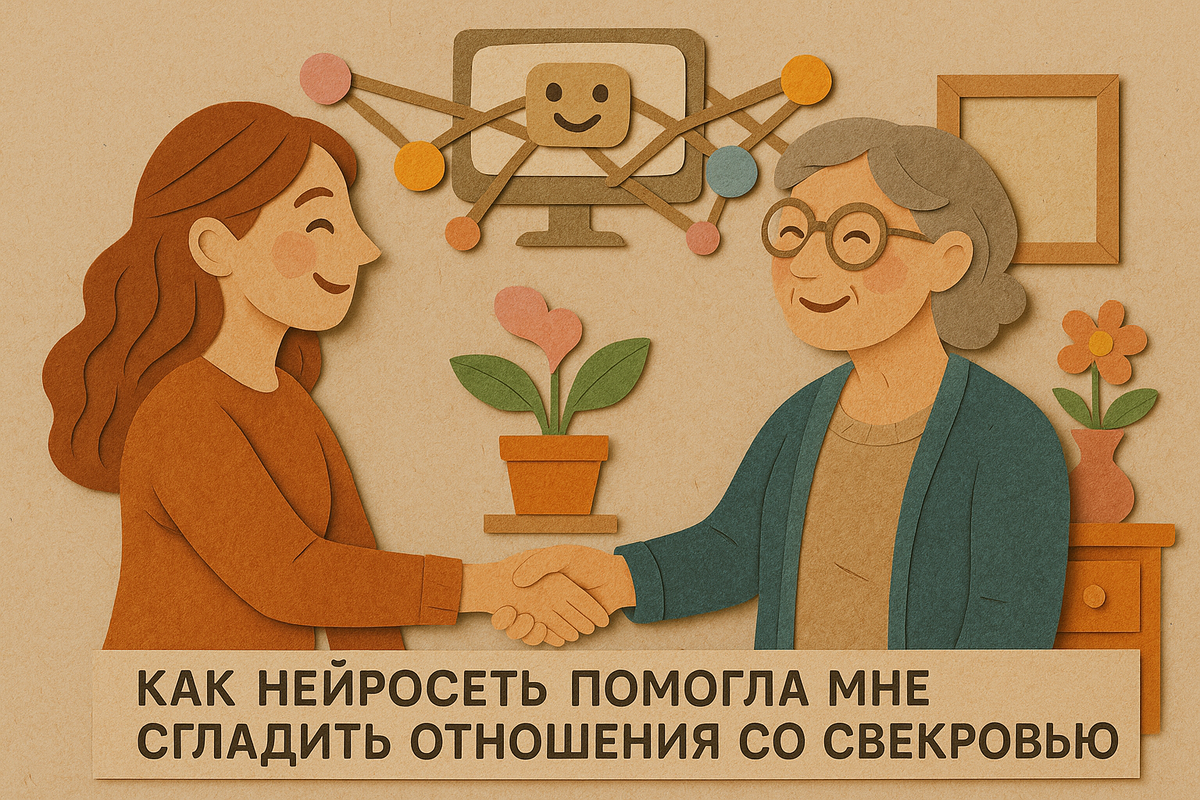 Как нейросеть помогла мне сгладить отношения со свекровью 