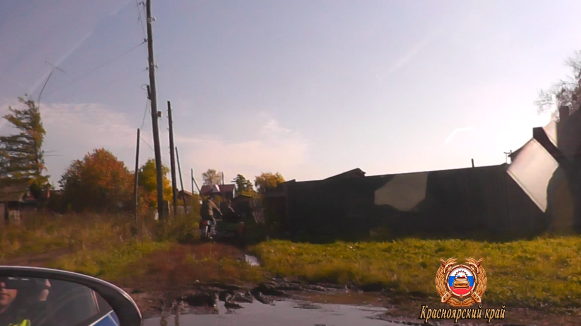     На юго-западе Красноярского края задержали подростка-мотоциклиста