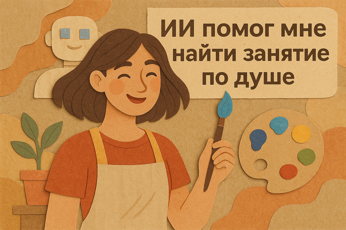 ИИ помог мне найти занятие по душе. Вот алгоритм.
