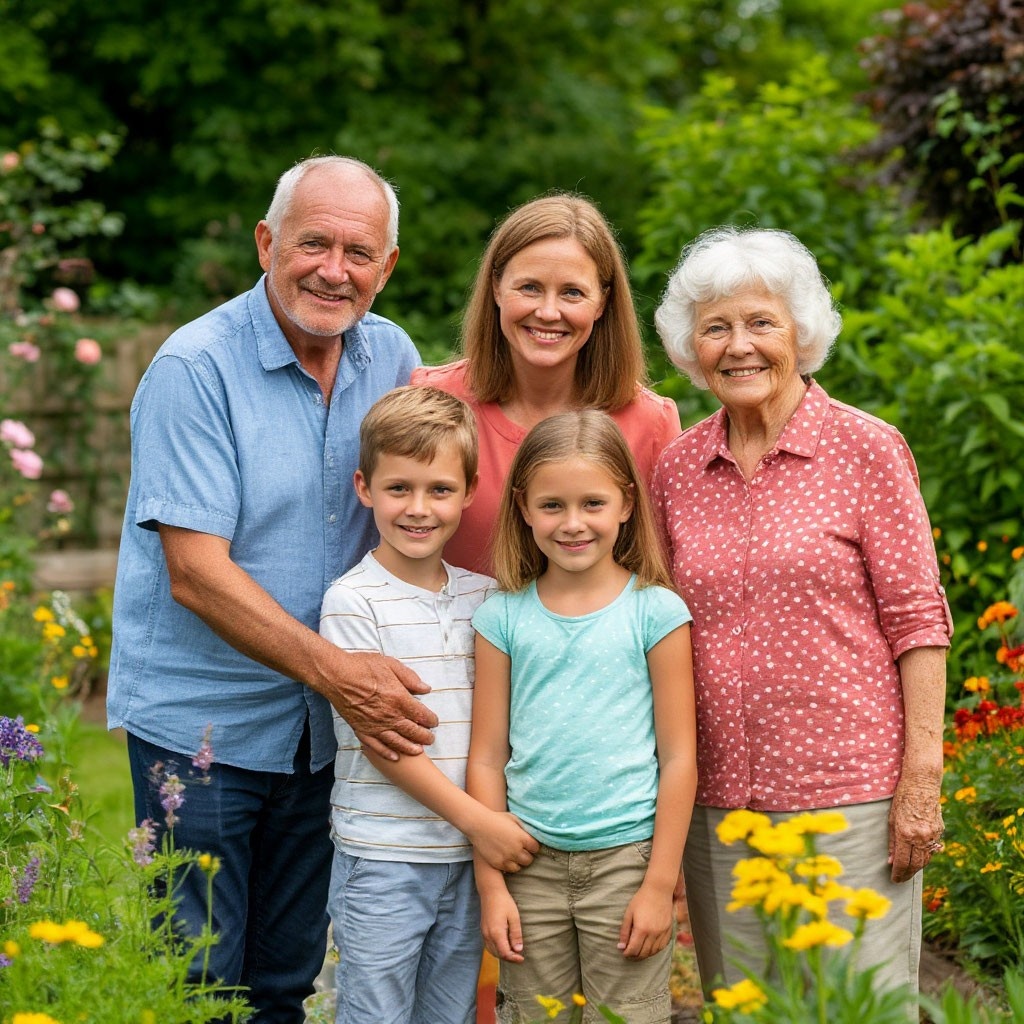                                 Семья Буренковых