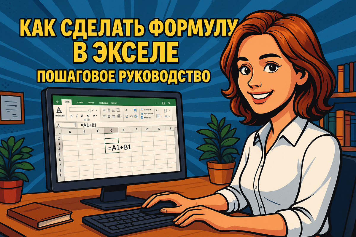 Как сделать формулу в Экселе - пошаговое руководство с примерами и объяснениями