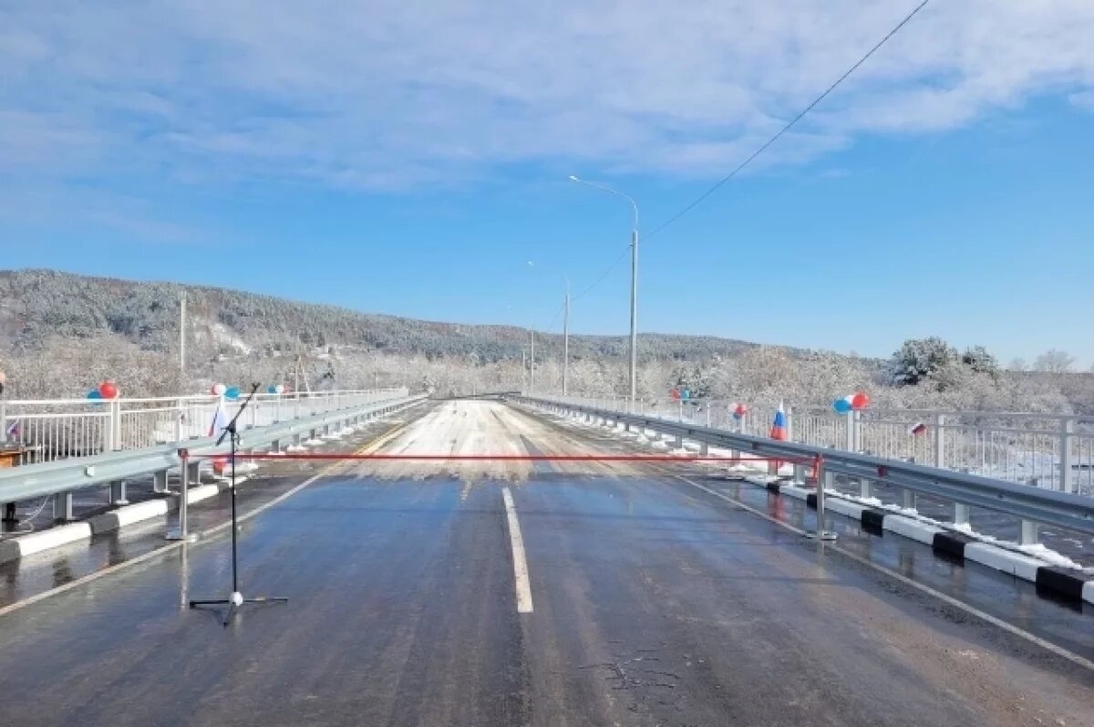    В Козульском округе открыли движение через реку Кемчуг