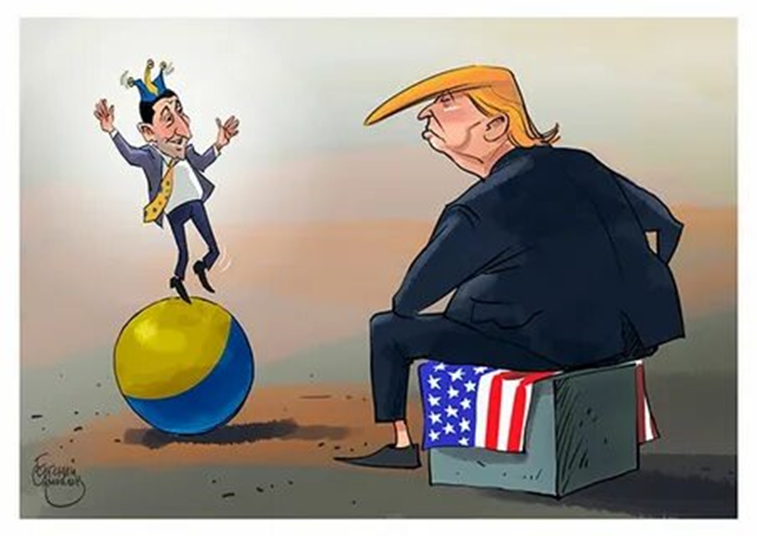 Два комика: начальник и наглый воспитанник (два наших кровавых врага).