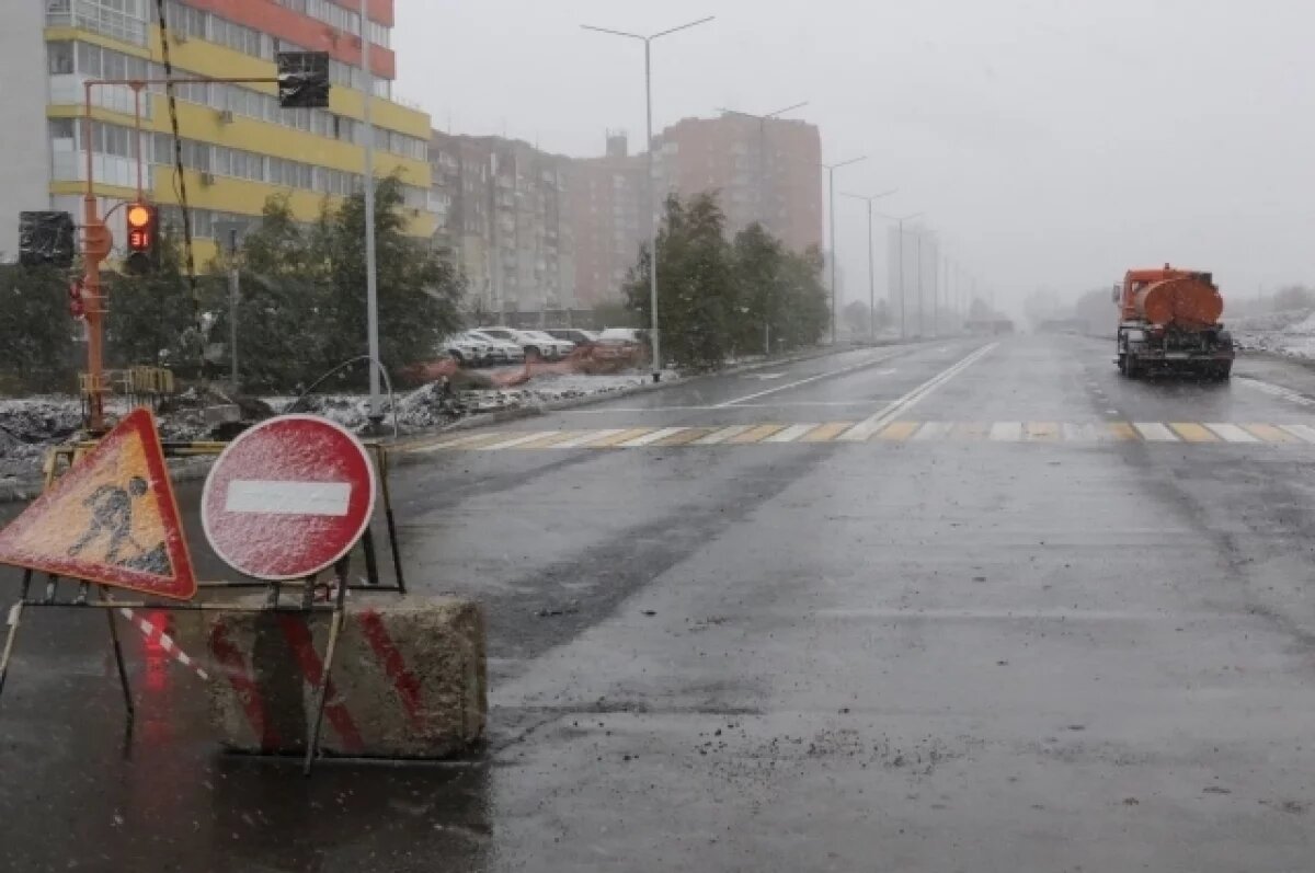    В Кемерове завершают строительство участка Комсомольского проспекта