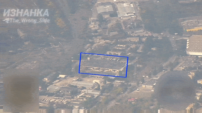    Удар ОТРК "Искандер" по цеху сборки БпЛА ВСУ в Херсоне. Видео: "Изнанка"