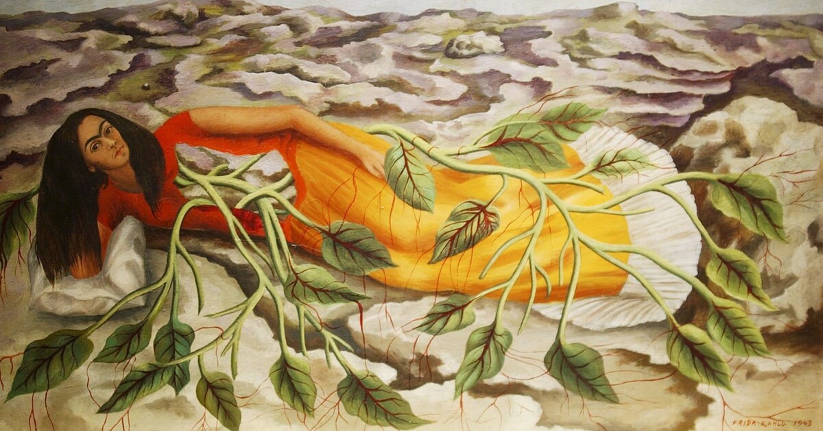 Автопортрет Фриды Кало "Корни"