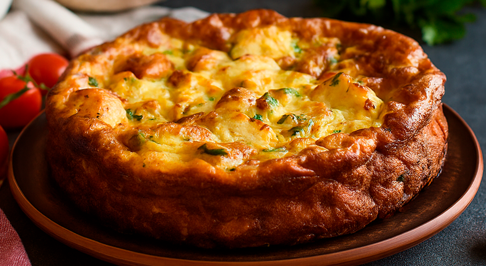 Пирог с белой рыбой