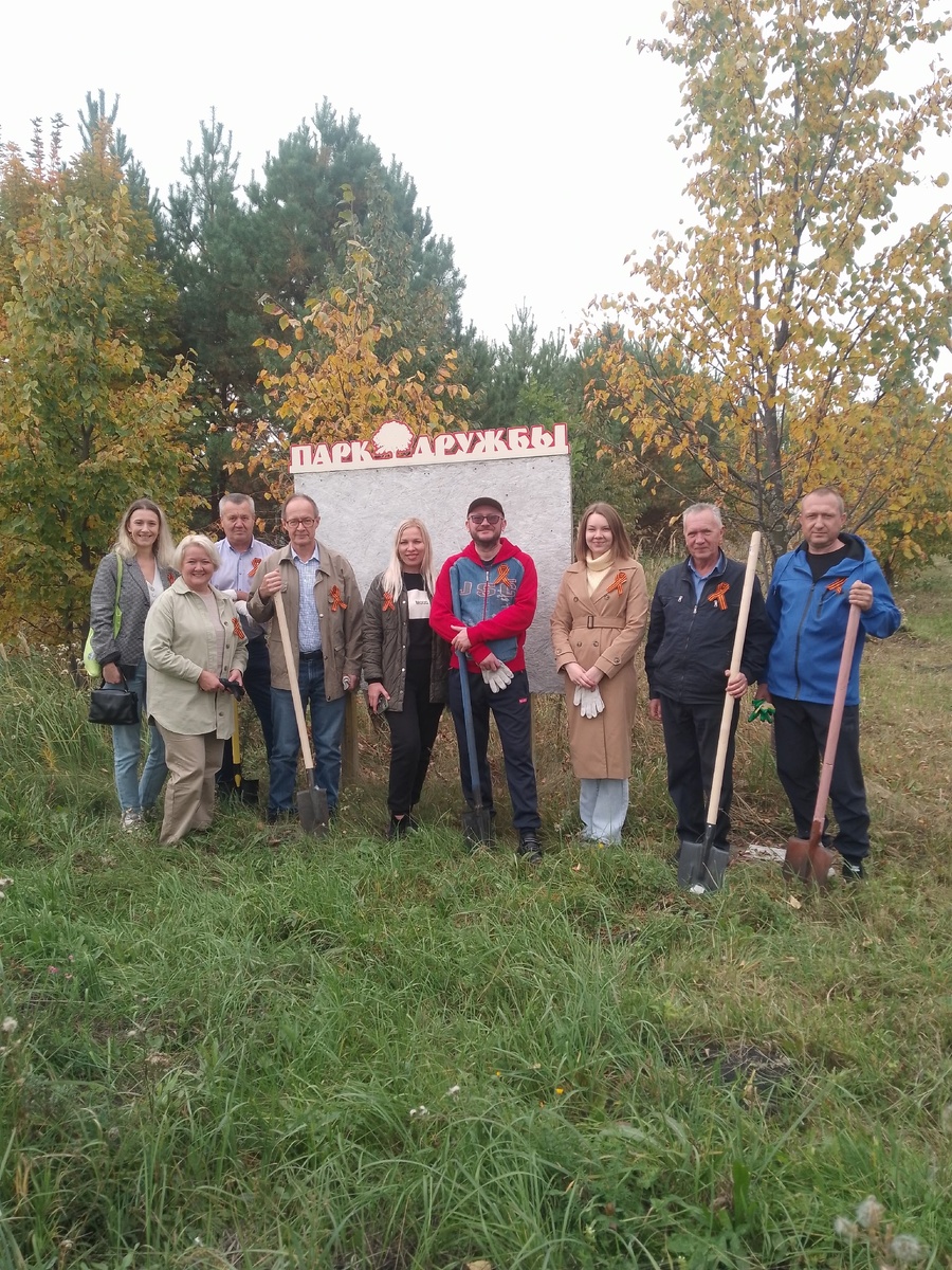 «Парк Дружбы» в микрорайоне «Заря» уже хорошо знаком многим пензенским волонтёрам!