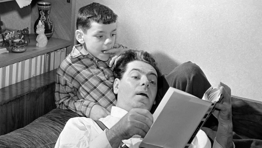 Аркадий Райкин с сыном