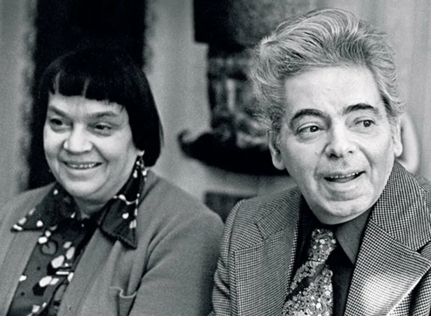 Аркадий Райкин с женой