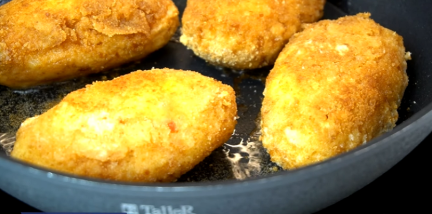 Не котлеты, а объедение! Обычный картофель, но вы такого еще не пробовали. Секрет хрустящей корочки.