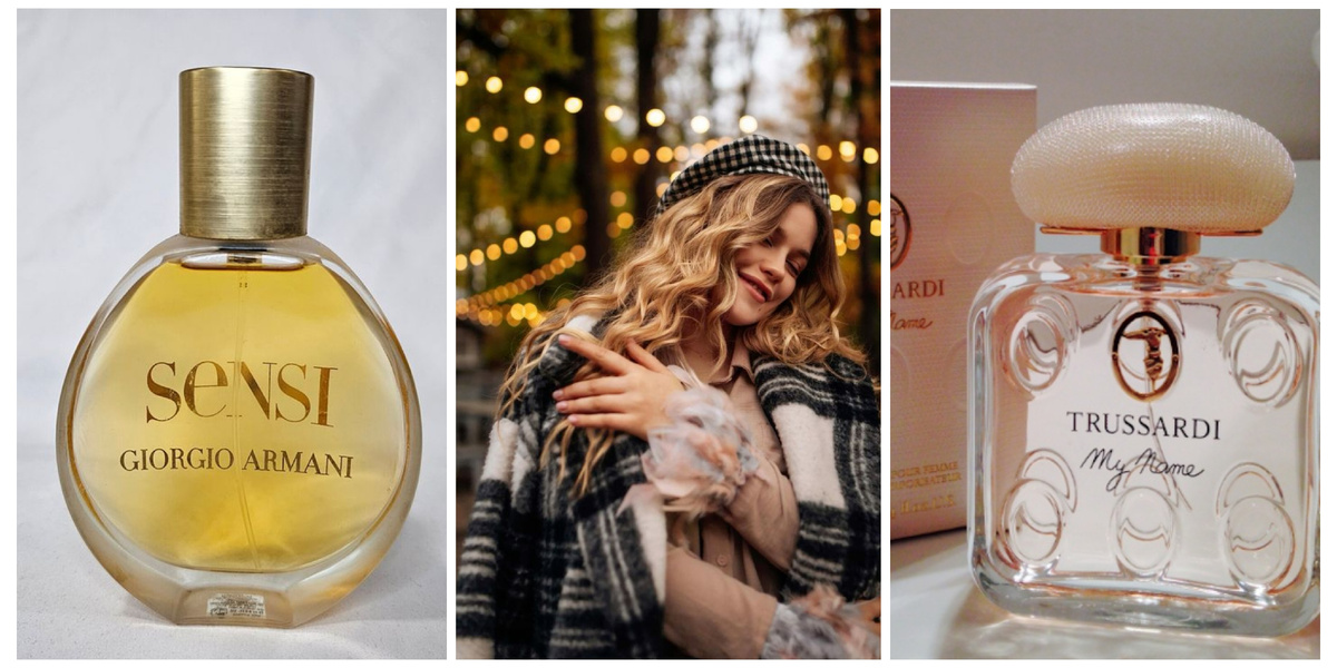 Слева Armani, справа "замена".