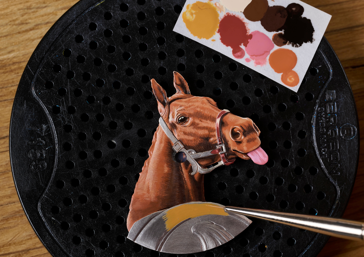     Эскиз часов Arceau Rocabar de Rire, Hermès × Dimitri Rybaltchenko