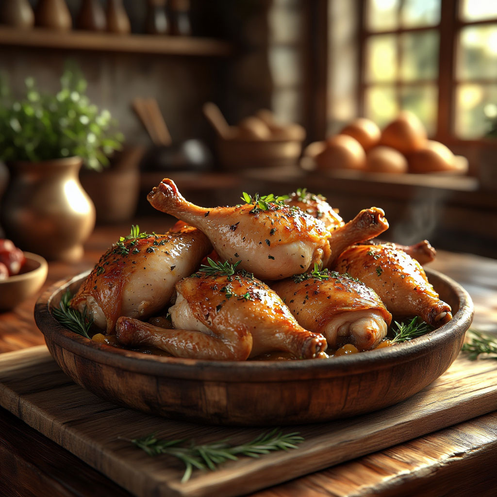 Курица по-баскски. Домашние рецепты.