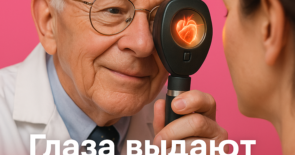 95-летний офтальмолог: «Глаза выдают начало болезней сердца и сосудов»