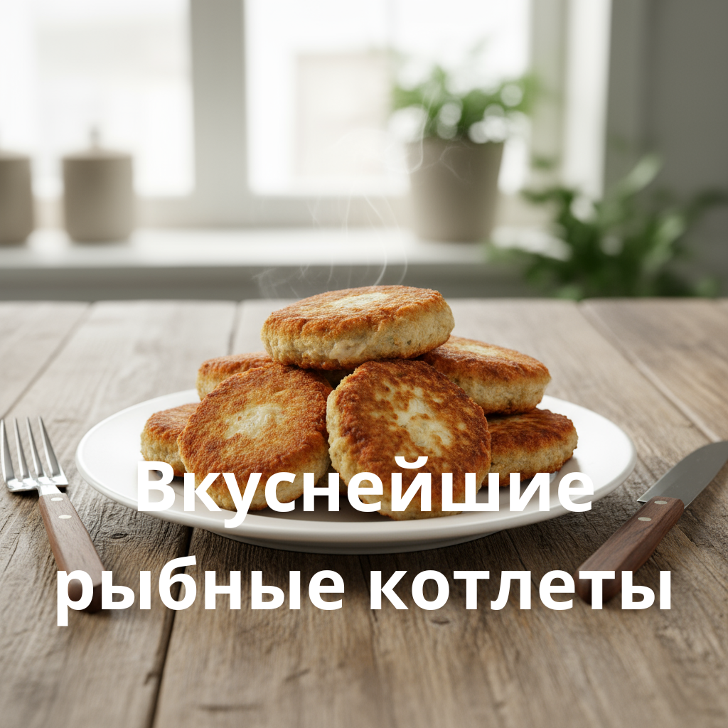 Рыбные котлеты