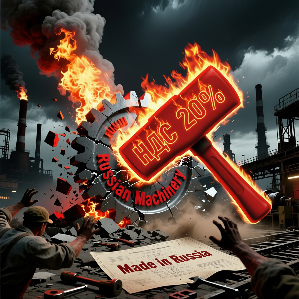 НДС20 налог на ДОБАВЛЕННУЮ стоимость = ПРЕСТУПЛЕНИЕ против будущего России