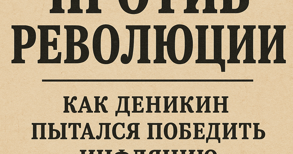 Рубль против революции: как Деникин пытался победить инфляцию и почему Белое движение проиграло