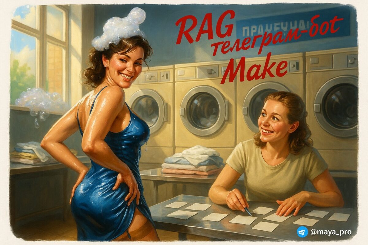    Использование RAG в Telegram-ботах: как сделать с помощью Make Артур Хорошев