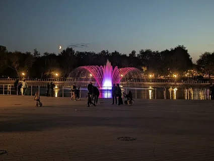 тот самый парк и фонтан)