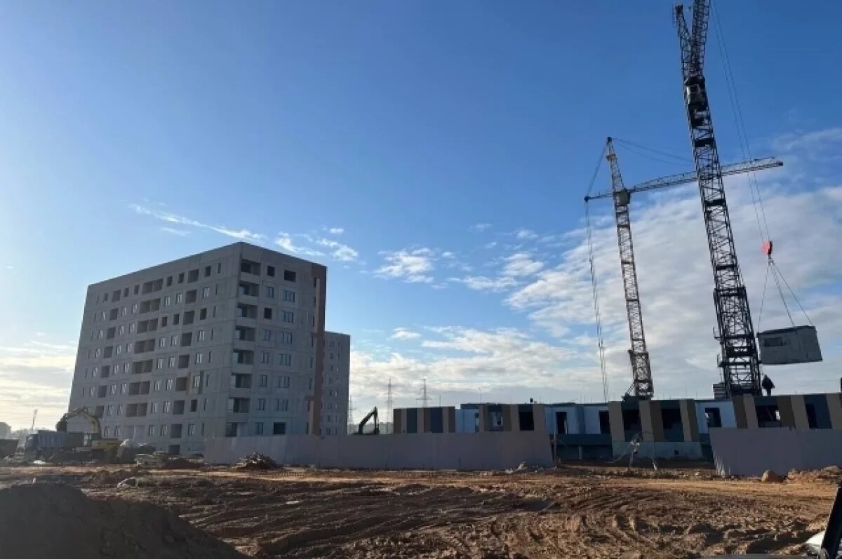    Новую котельную возводят в псковской деревне Хотицы