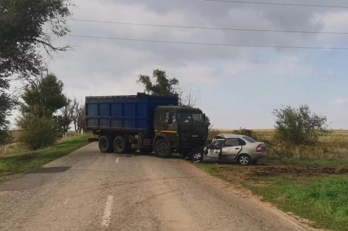    Начинающий водитель пострадал в аварии с грузовиком на Ставрополье
