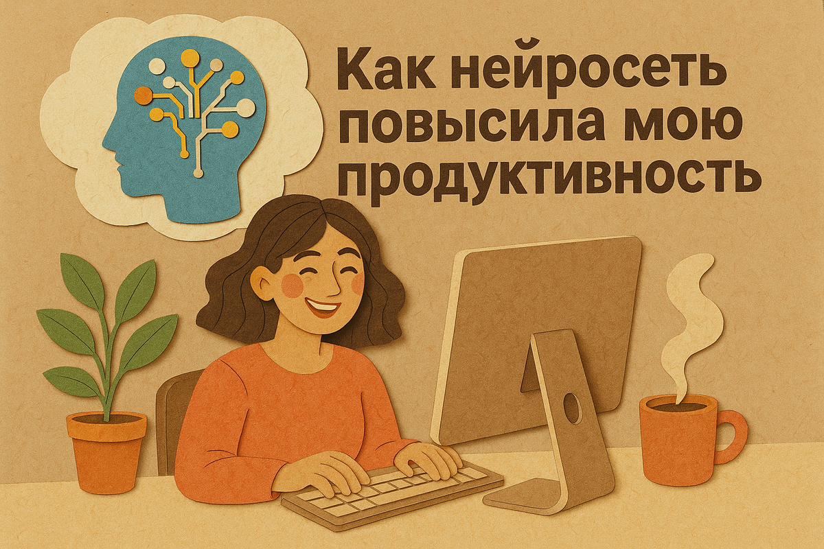 Как нейросеть повысила мою продуктивность
