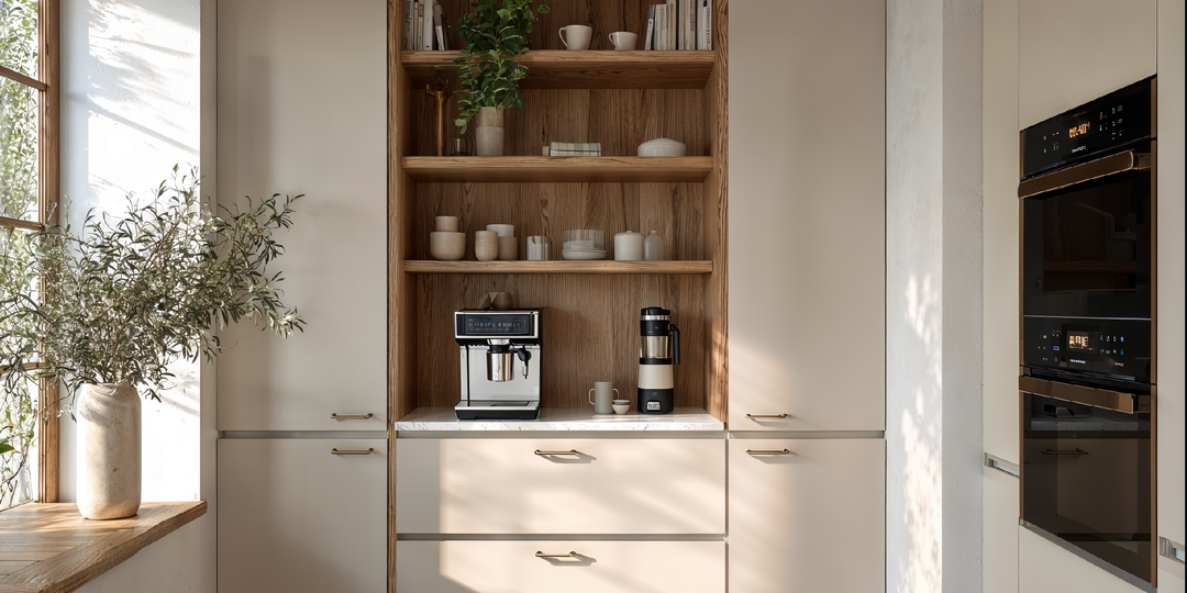 Системы хранения для кухни 2025: умная организация и тренды дизайна