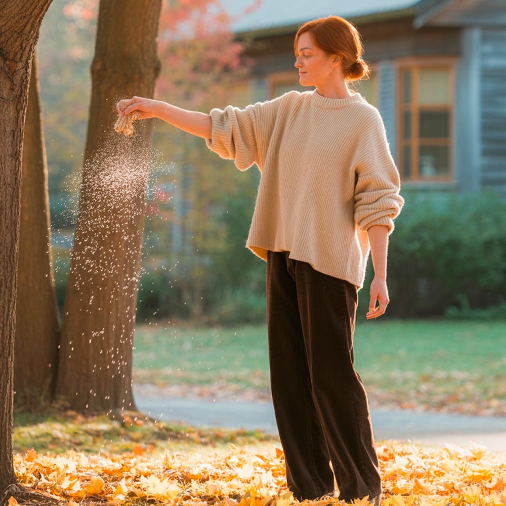 Подкормка растений осенью