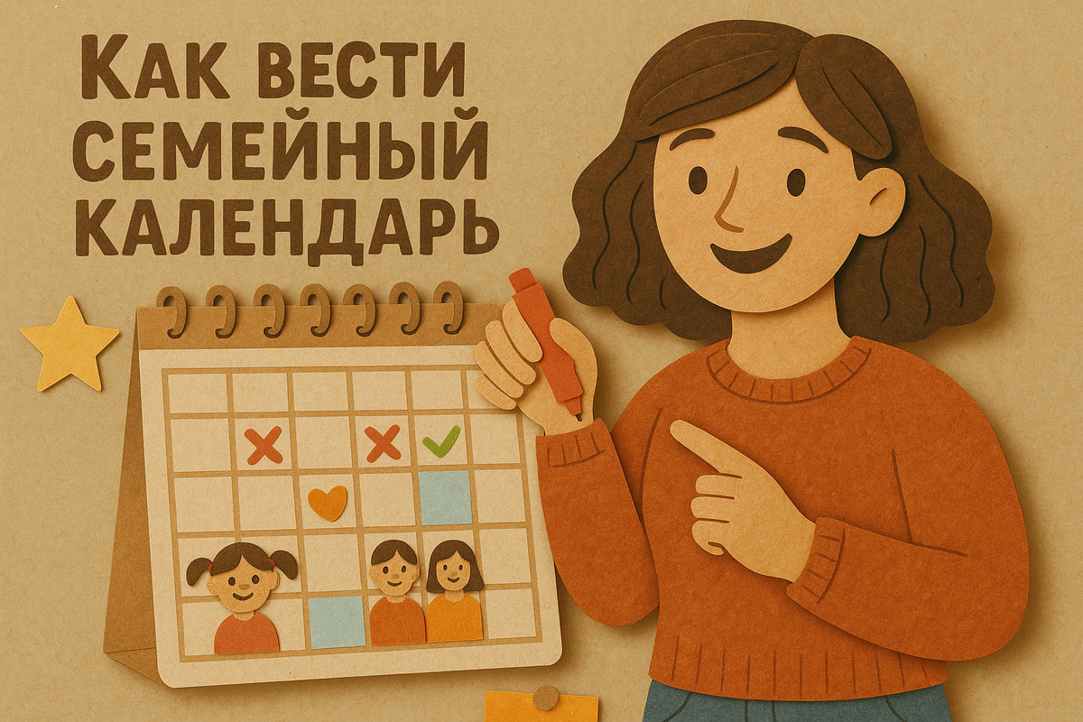 Как вести семейный календарь
