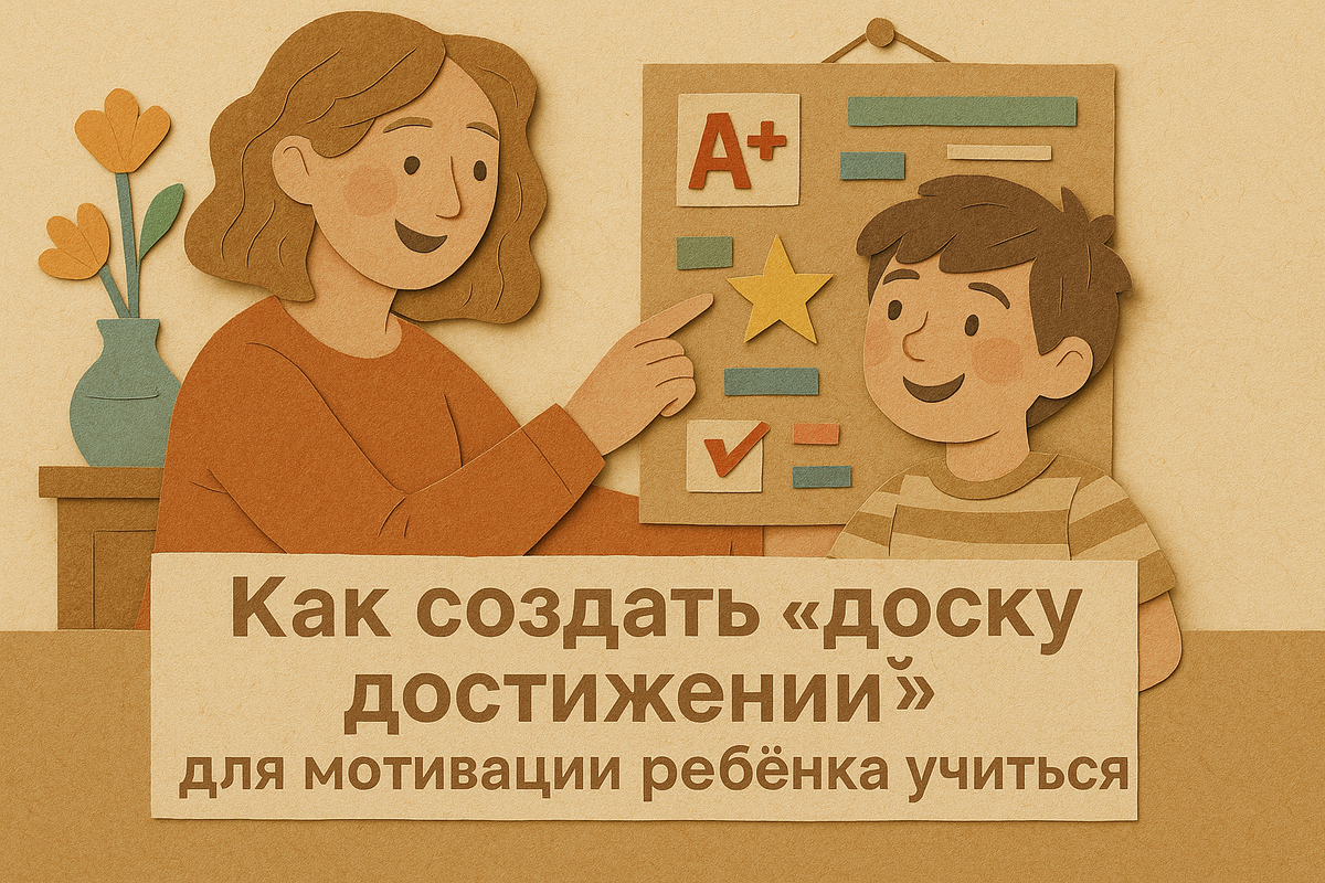 Как создать «доску достижений» для мотивации ребёнка учиться