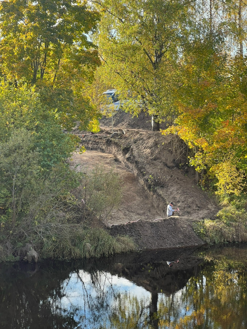    Артефакты нашли во время строительных раскопок в ОлонцеАдминистрация Олонецкого района