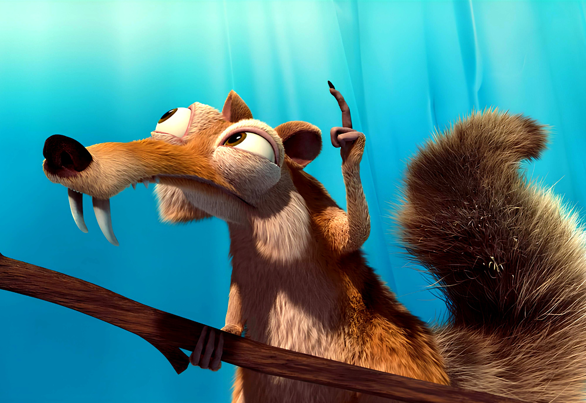 ©️ Фотокартина из мультипликационной серии «Ледниковый период»