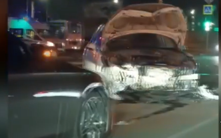     На правобережье Красноярска в аварии пострадала девочка