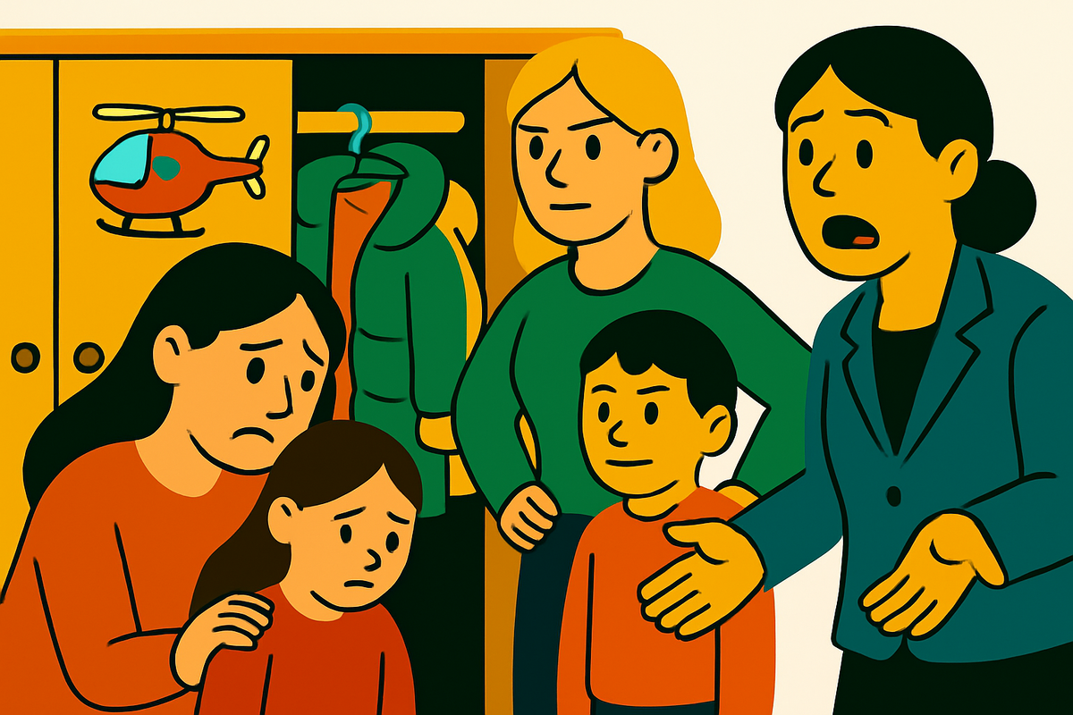 «Отдай вертолет, ты же девочка!»: Как в детском саду разгорелась война из-за картинки на шкафчике. Пока я говорила «нет», она просто захватила шкафчик моего ребенка.