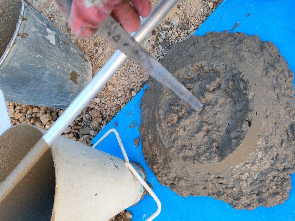 Испытания бетонной смеси