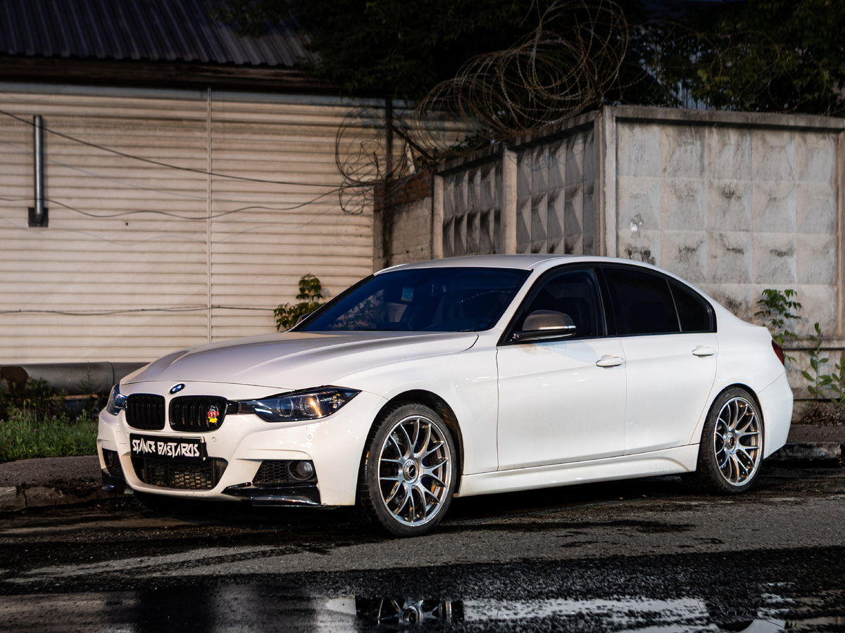 BMW F30 на стоке