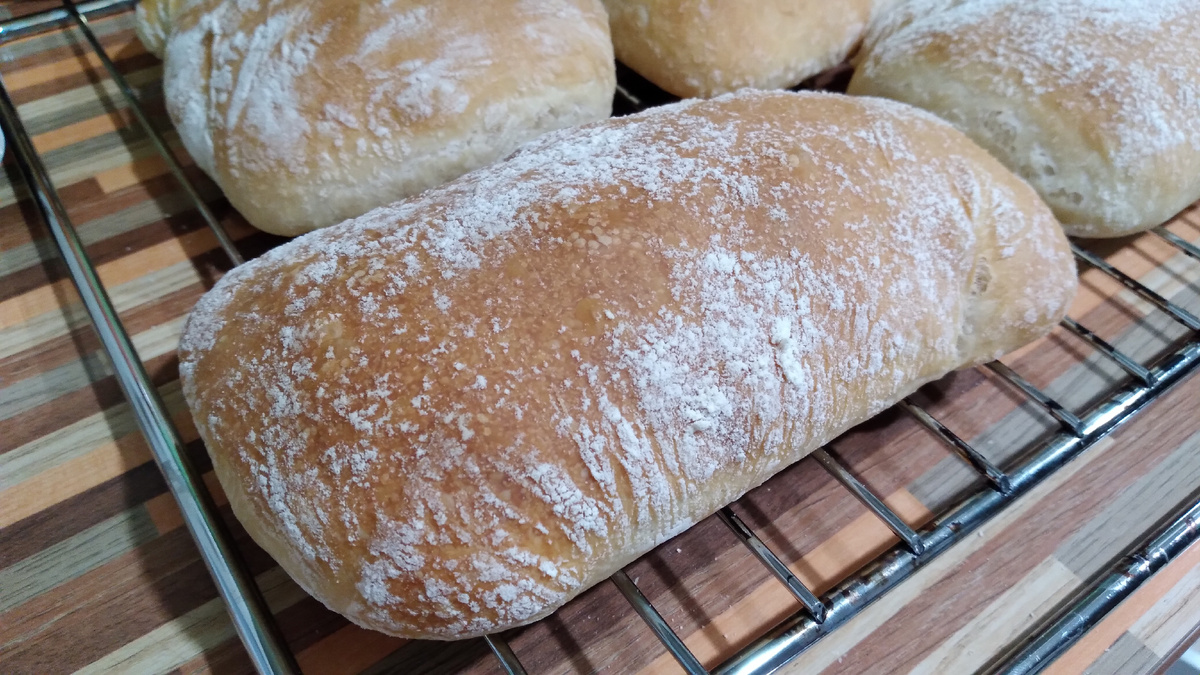 Чиабата в духовке