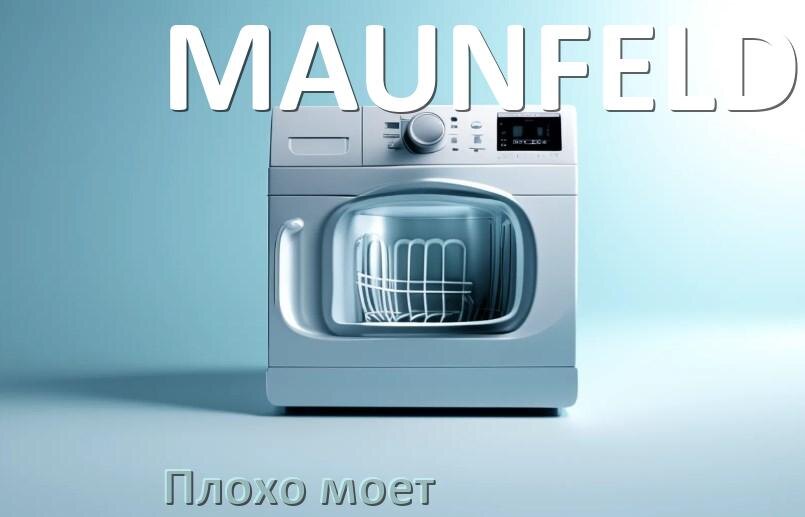 
Почему посудомоечная машина MAUNFELD плохо моет посуду и что делать
