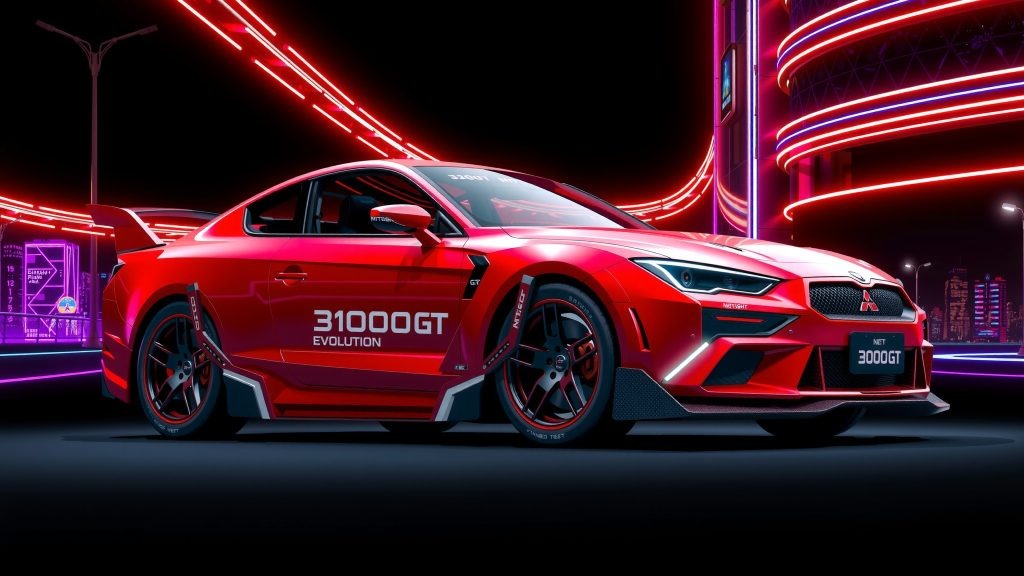    Mitsubishi 3000GT Evolution 2025: Как легенда 90-х адаптируется для 2020-х