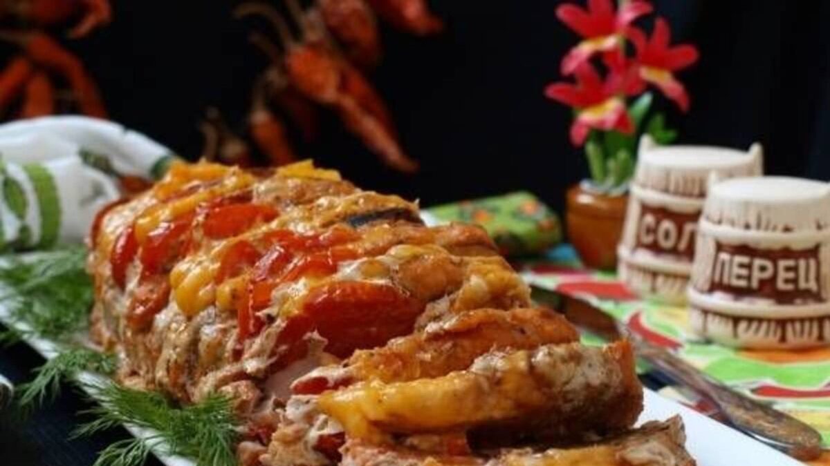 Мясо «Гармошка» в духовке