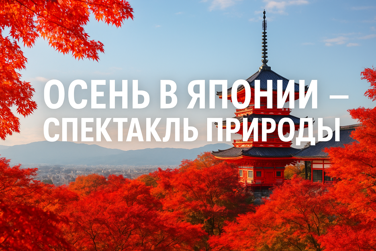 Осень в Японии — это не просто сезон. Это спектакль, где главная роль у природы.