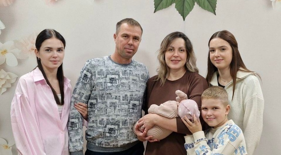 Дочь Вера стала четвертым ребенком в многодетной семье Искитима