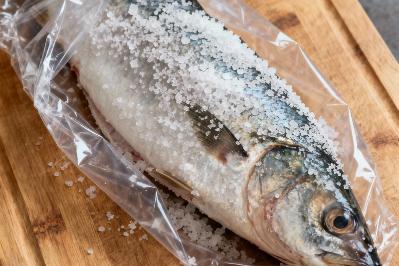 Скумбрия засоленная целиком