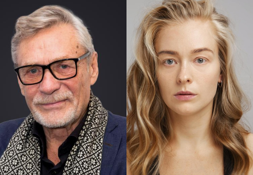 на фото Александр Михайлов и дочь Анастасия