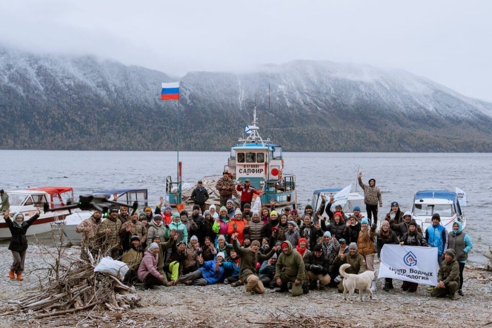    Акция "Чистый берег Телецкого. Миссия заповедник". Источник: Пресс-служба Минприроды Республики Алтай