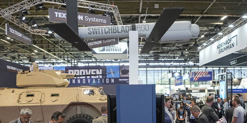 Американский барражирующий боеприпас ВСУ Switchblade 600